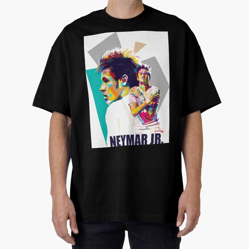 Young Neymar WPAP art Premium T-Shirt Spotlight Match Day Hype around FIFA World Cup 2026, Haaland, Germany, Match Day Excitement, Supporter Culture, Golden Goals and Global Football Passion; Perfect for People Who Love Argentina, Brazil, France,