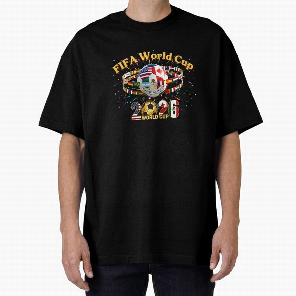 2026 World Cup Soccer World Flags Stadium Graphic Classic T-Shirt Support the Legends of Global Football Passion for FIFA World Cup 2026 Group Stage, Centered on CR7, Portugal, Football Passion, Legendary Performances, Festival Vibes and Supporter