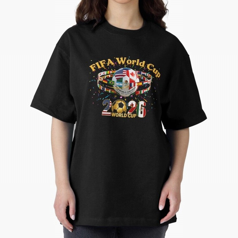 2026 World Cup Soccer World Flags Stadium Graphic Classic T-Shirt Support the Legends of Global Football Passion for FIFA World Cup 2026 Group Stage, Centered on CR7, Portugal, Football Passion, Legendary Performances, Festival Vibes and Supporter