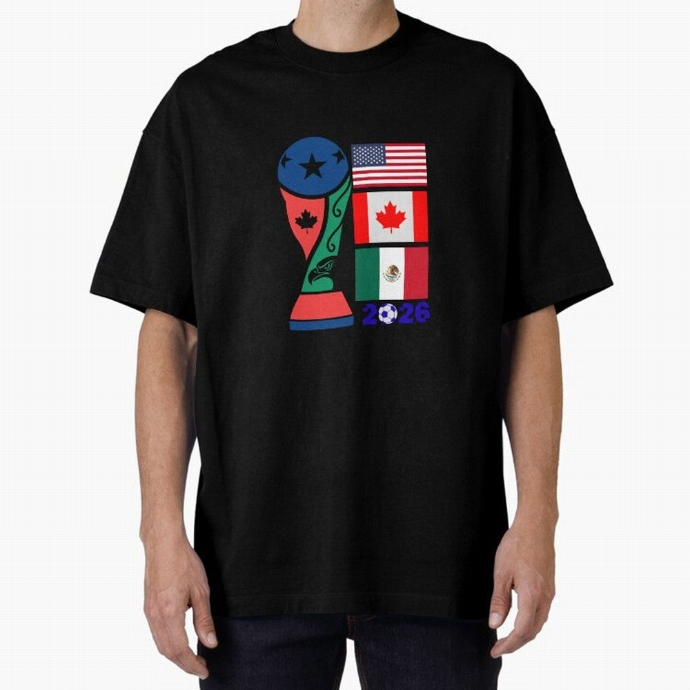North America Football Unity 2026 Classic T-Shirt Live the Energy of the FIFA World Cup 2026 USA Canada Mexico Journey through Cristiano Ronaldo Highlights, Spain Pride, Football Festival Excitement, Trophy Ambitions, Country Rivalries and Star