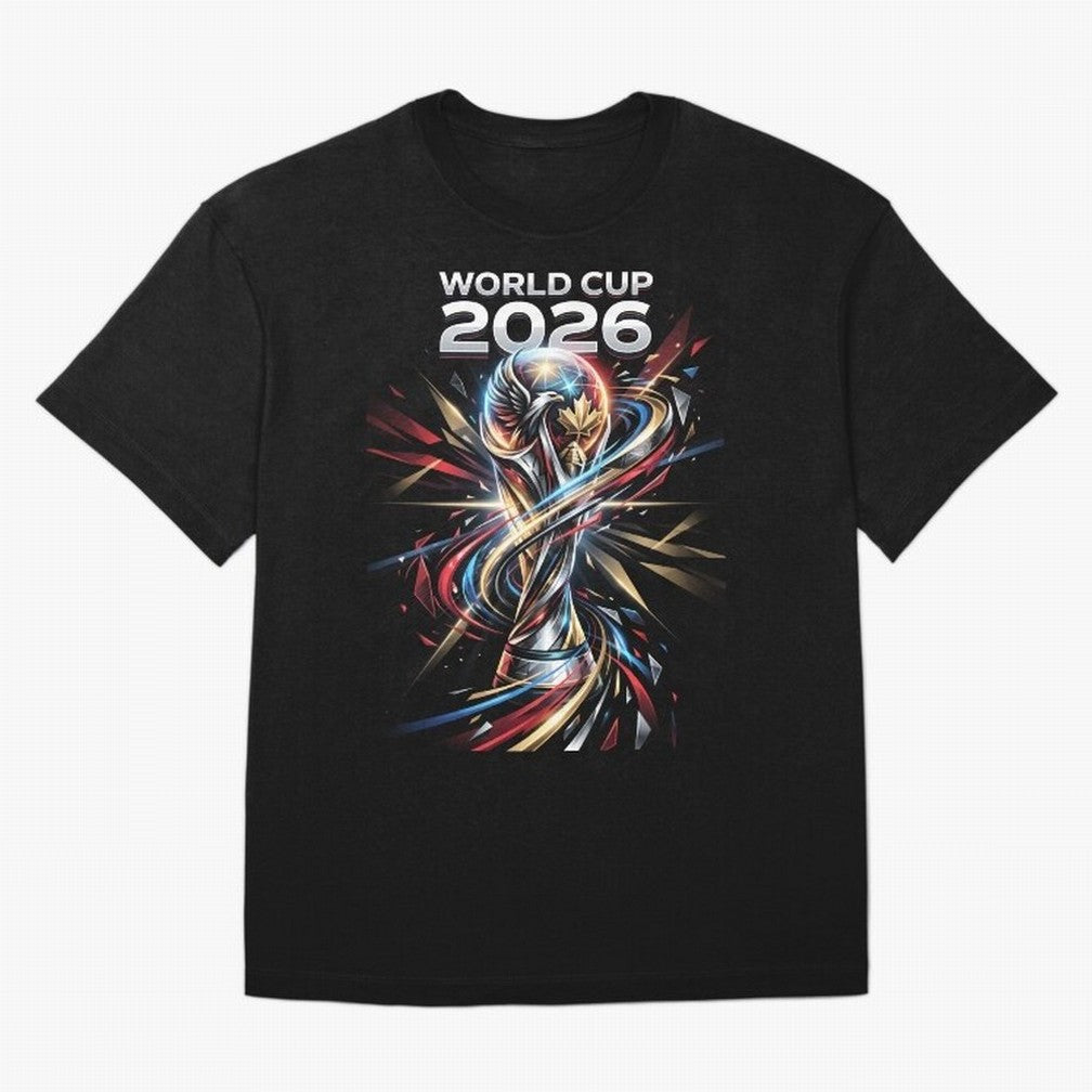 FIFA World Cup 2026 Classic T-Shirt Refresh FIFA World Cup 2026 for Fans of Haaland and Mbappe and Argentina and Brazil, Bringing Vintage Soccer Flavor, Modern Football Stars, National Flags and Final Night Emotion; Built for Supporters Chasing