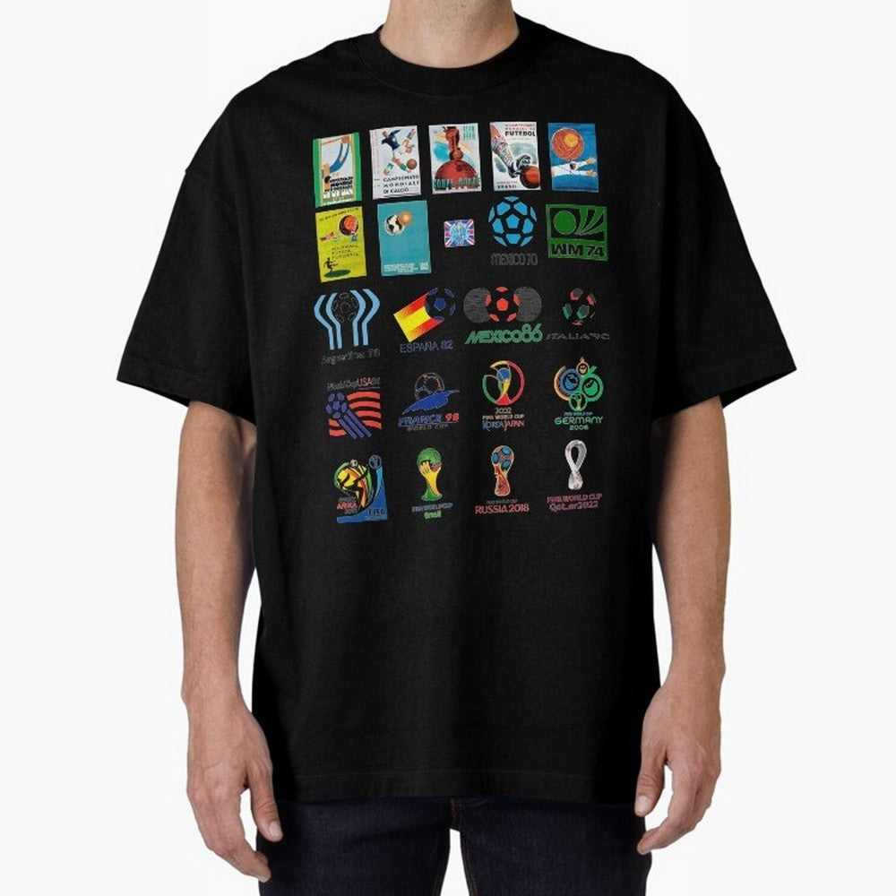 Soccer world logos Classic T-Shirt Follow the Final Road of FIFA World Cup 2026 Group Stage Driven by Messi and Cristiano Ronaldo, England, France and Netherlands Energy, Worldwide Fan Energy, Dramatic Goals, Stadium Lights and Championship