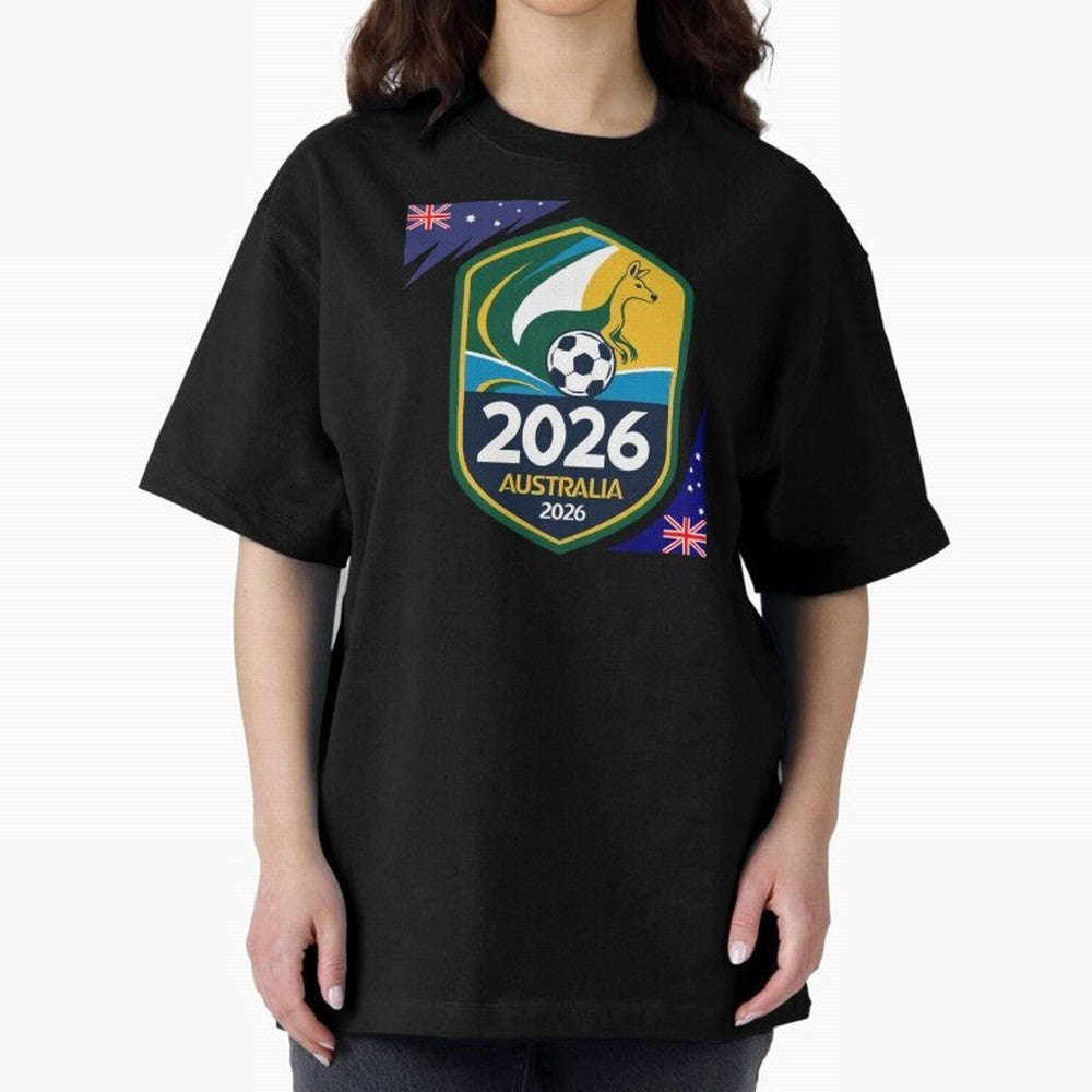 Australia WC2026 Classic T-Shirt Feel Global Football Passion for FIFA World Cup 2026, Celebrating Messi, Neymar and Mbappe, Brazil, Match Day Excitement, Supporter Culture, Golden Goals and Global Football Passion; Built for Supporters Chasing