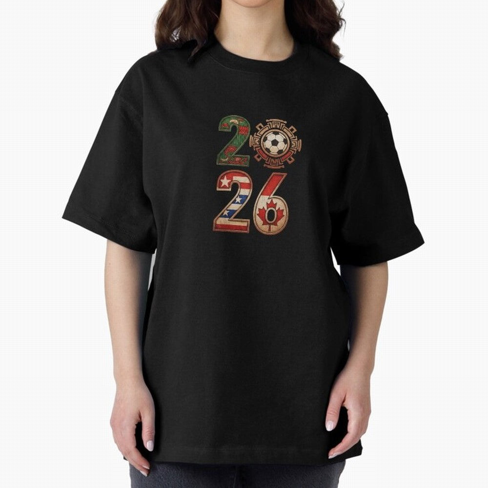 2026 North America Soccer Mexico USA Canada Host Classic T-Shirt Honor the Football Icons of FIFA World Cup 2026 Spirit, Built around Argentina, Haaland and Mbappe, Match Day Excitement, Supporter Culture, Golden Goals and Global Football Passion;