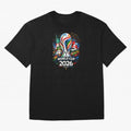 World Cup 2026, Soccer Fan, Football Tournament Classic T-Shirt Stand Out with Spirit from FIFA World Cup 2026 Group Stage for Fans of CR7 and Messi and Netherlands, Bringing Supporter Pride, Iconic Celebrations, Legendary Names and Global Match