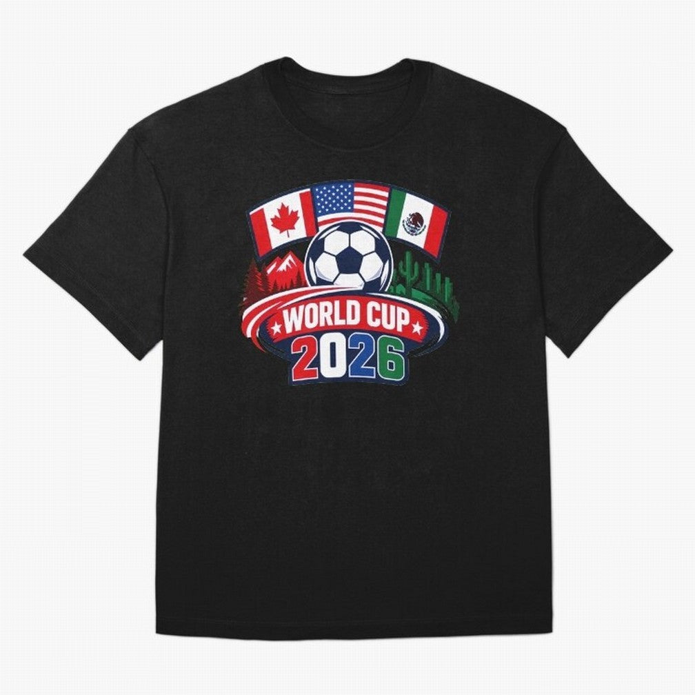 2026 FIFA World Cup Classic T-Shirt Celebrate Fan Culture around Global Football Passion for FIFA World Cup 2026 USA Canada Mexico, Built around CR7 and Messi, France and Portugal, Fan Favorite Moments, National Team Passion, Big Match Drama and