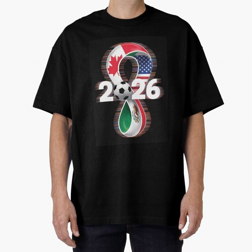USA Canada Mexico soccer football 2026 Classic T-Shirt Honor Football Greatness during Global Football Passion for FIFA World Cup 2026, Highlighting CR7, Germany, Football History, Final Match Energy, Crowd Noise and Once in a Lifetime Moments;