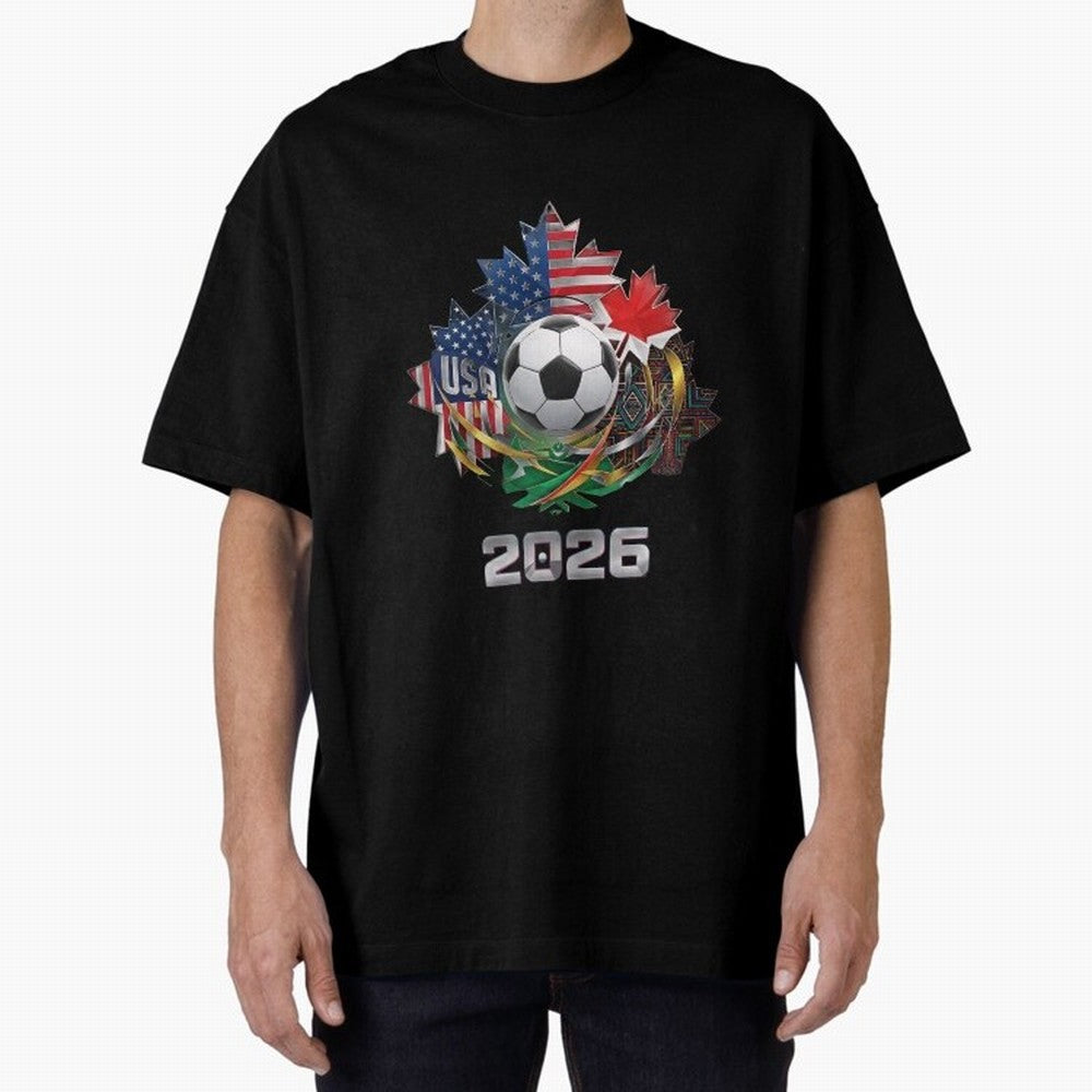 United Americas Classic T-Shirt Celebrate Unforgettable Nights in FIFA World Cup 2026 USA Canada Mexico for Fans of Cristiano Ronaldo, Haaland and CR7 and England, France and Netherlands, Bringing Stadium Memories, Football Loyalty, International
