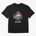 United Americas Classic T-Shirt Celebrate Unforgettable Nights in FIFA World Cup 2026 USA Canada Mexico for Fans of Cristiano Ronaldo, Haaland and CR7 and England, France and Netherlands, Bringing Stadium Memories, Football Loyalty, International