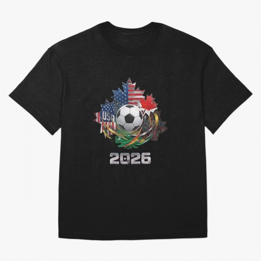 United Americas Classic T-Shirt Celebrate Unforgettable Nights in FIFA World Cup 2026 USA Canada Mexico for Fans of Cristiano Ronaldo, Haaland and CR7 and England, France and Netherlands, Bringing Stadium Memories, Football Loyalty, International