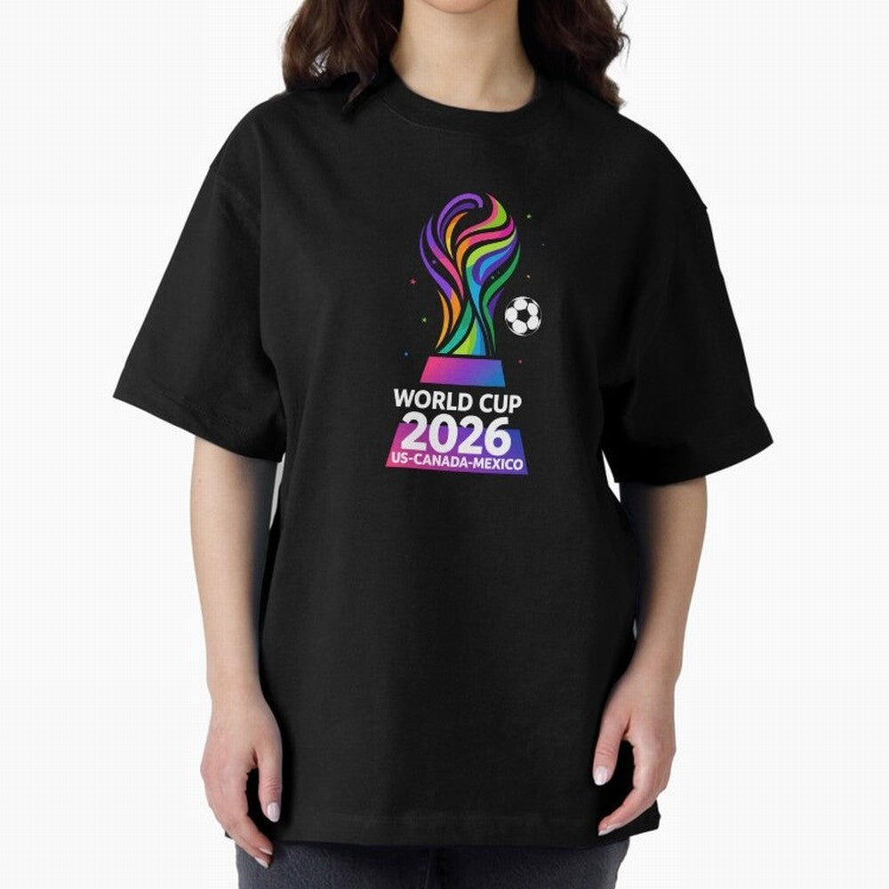 World Cup 2026 US-Canada-Mexico Soccer Trophy Classic T-Shirt Discover FIFA World Cup 2026 Group Stage for Fans of Neymar and Argentina, France and Brazil, Bringing Football History, Final Match Energy, Crowd Noise and Once in a Lifetime Moments;