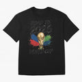 Road To 2026 World Cup Football Graphic Tee Classic T-Shirt Build FIFA World Cup 2026 Group Stage Spirit, Highlighting Argentina, Neymar, Haaland and Cristiano Ronaldo, Sports Nostalgia, International Competition, Famous Players and Unforgettable