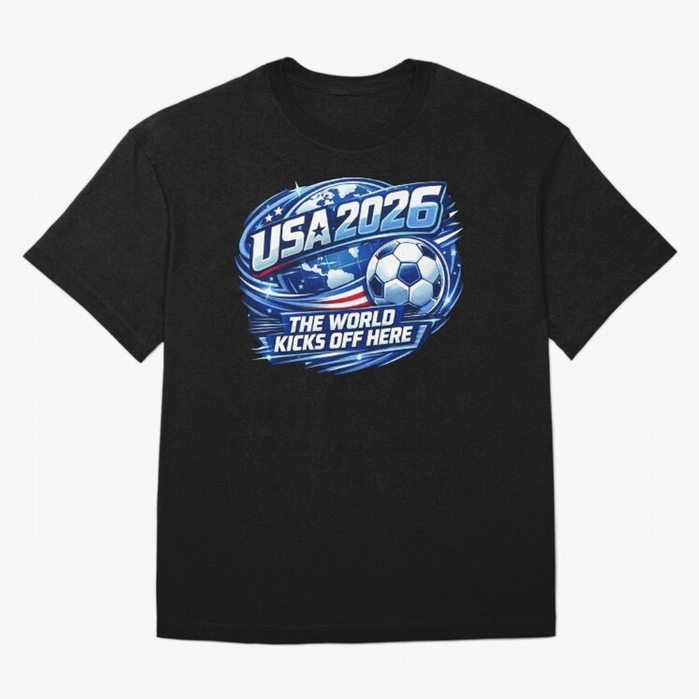 World Cup 2026 Classic T-Shirt Share the FIFA World Cup 2026 Journey through Mbappe Highlights, Portugal Pride, Tournament Hype, Historic Matchups, Family Viewing Parties and Global Sports Pride; Ideal for Fans Who Follow Messi, Cristiano Ronaldo,