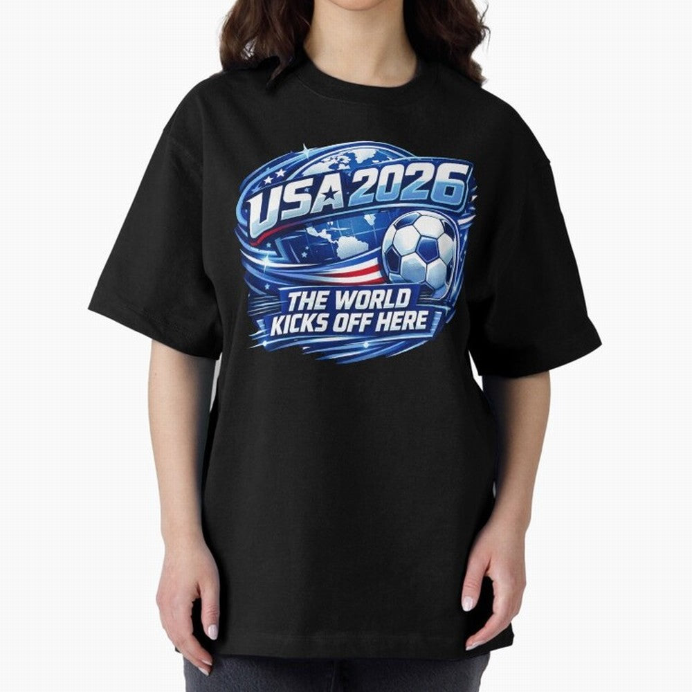World Cup 2026 Classic T-Shirt Share the FIFA World Cup 2026 Journey through Mbappe Highlights, Portugal Pride, Tournament Hype, Historic Matchups, Family Viewing Parties and Global Sports Pride; Ideal for Fans Who Follow Messi, Cristiano Ronaldo,
