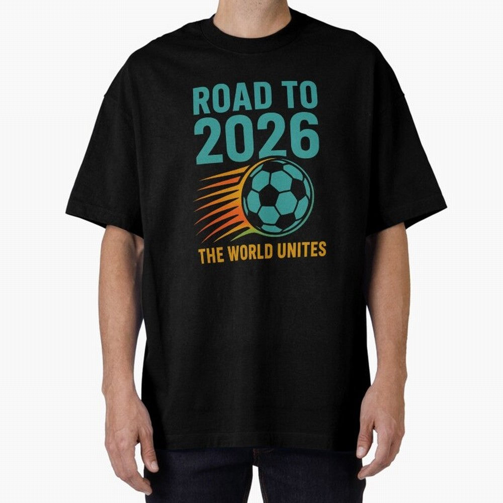 The World Unites Classic T-Shirt Experience FIFA World Cup 2026 USA Canada Mexico with Cristiano Ronaldo, France and Portugal Energy, Sports Nostalgia, International Competition, Famous Players and Unforgettable Victories; Ideal for Football Dads,