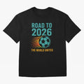 The World Unites Classic T-Shirt Experience FIFA World Cup 2026 USA Canada Mexico with Cristiano Ronaldo, France and Portugal Energy, Sports Nostalgia, International Competition, Famous Players and Unforgettable Victories; Ideal for Football Dads,