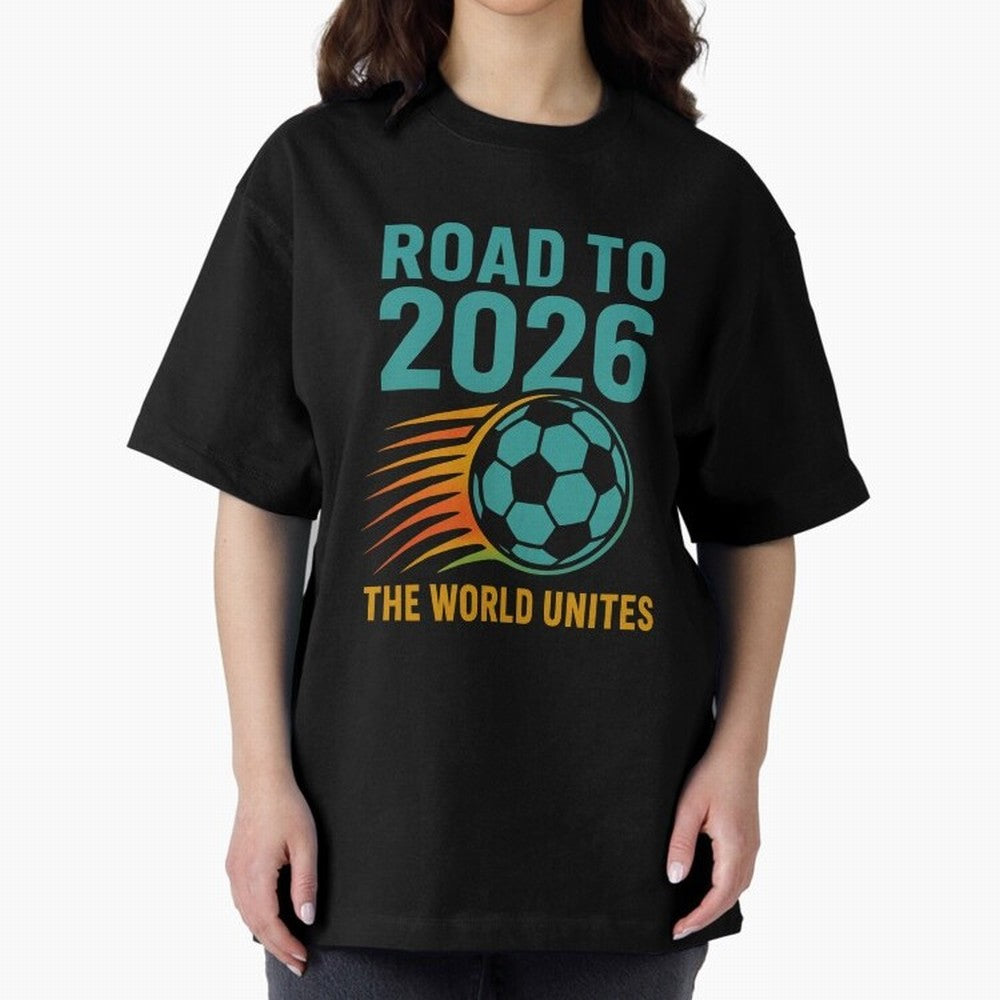 The World Unites Classic T-Shirt Experience FIFA World Cup 2026 USA Canada Mexico with Cristiano Ronaldo, France and Portugal Energy, Sports Nostalgia, International Competition, Famous Players and Unforgettable Victories; Ideal for Football Dads,