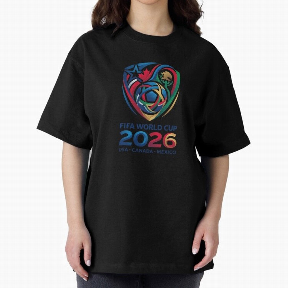 World Cup 2026 Fan Design ¨C United by Football Classic T-Shirt Experience the Global Stage of Match Day Hype around FIFA World Cup 2026, Cristiano Ronaldo, Portugal, Spain and Germany, Supporter Pride, Iconic Celebrations, Legendary Names and