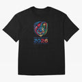 World Cup 2026 Fan Design ¨C United by Football Classic T-Shirt Experience the Global Stage of Match Day Hype around FIFA World Cup 2026, Cristiano Ronaldo, Portugal, Spain and Germany, Supporter Pride, Iconic Celebrations, Legendary Names and