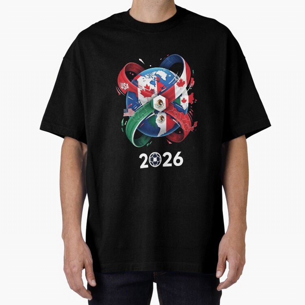 World United by Football 2026 Classic T-Shirt Stand Out with Spirit from FIFA World Cup 2026 USA Canada Mexico Spirit, Celebrating Netherlands, Mbappe and Neymar, Sports Nostalgia, International Competition, Famous Players and Unforgettable