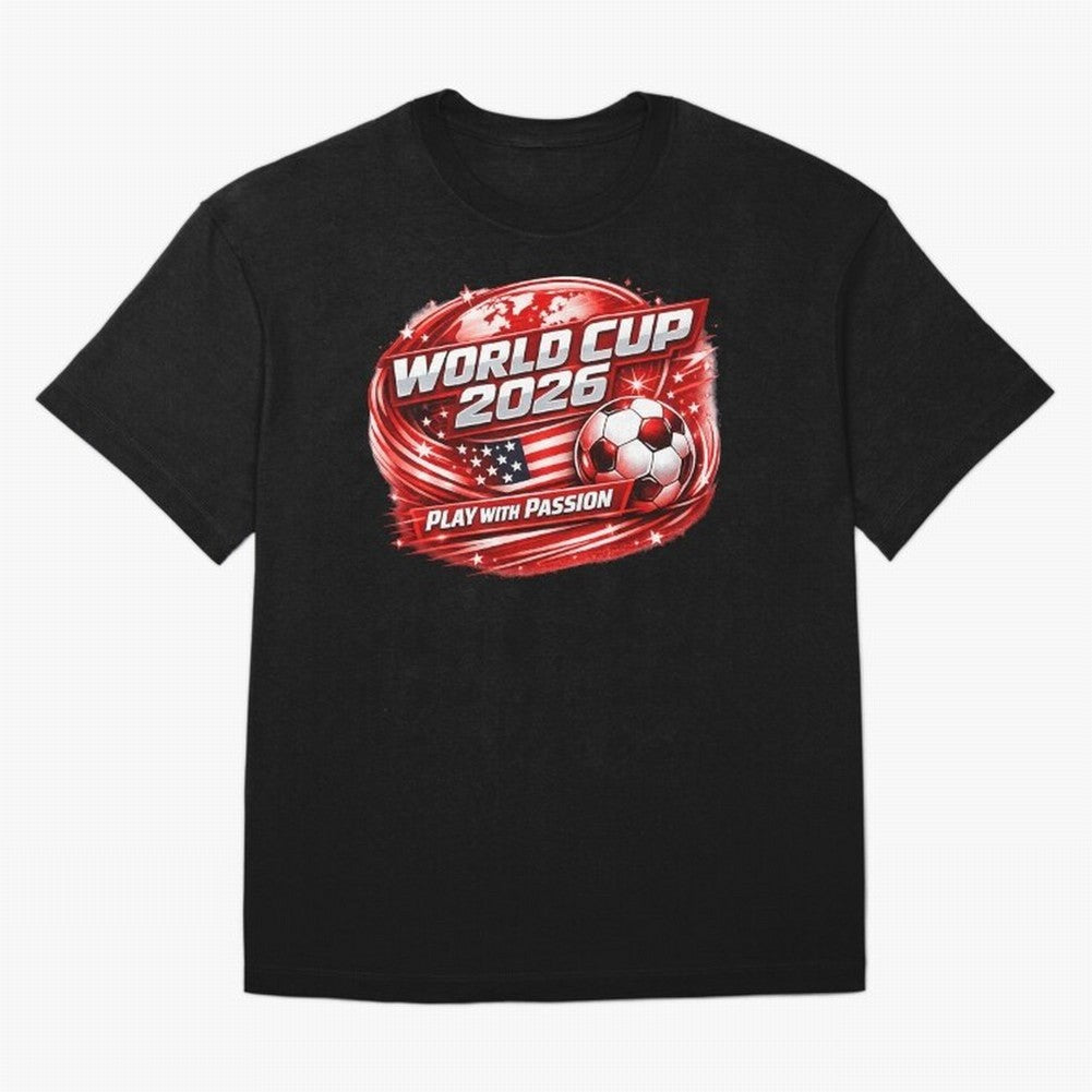 World Cup 2026 Classic T-Shirt Bring Match Day Fire to the FIFA World Cup 2026 Journey through Mbappe and Neymar Highlights, Argentina, France and Brazil Pride, Stadium Memories, Football Loyalty, International Chants and Championship Tradition;