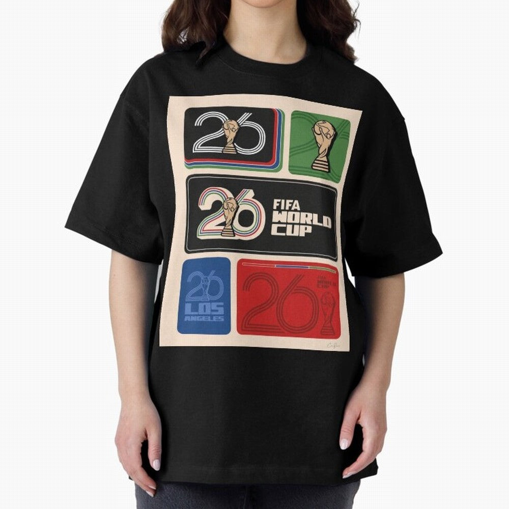 World Cup 2026 Soccer Celebration: United Football Fan Art Classic T-Shirt Celebrate National Team Dreams in Match Day Hype around FIFA World Cup 2026 USA Canada Mexico, Messi, Neymar and Mbappe, Brazil, Tournament Hype, Historic Matchups, Family