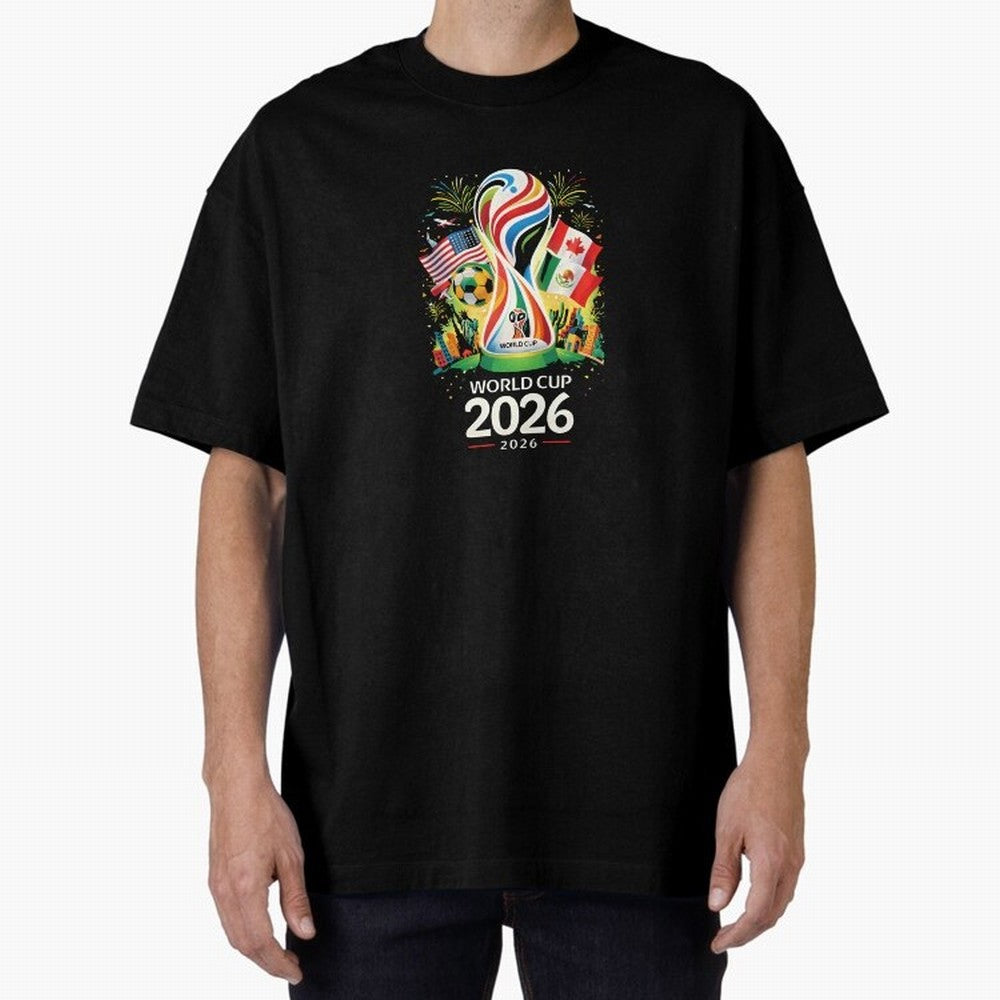 World Cup 2026 Soccer Tournament T-Shirt_87289249 Classic T-Shirt Make Your Look Match FIFA World Cup 2026 Group Stage Spirit, Centered on Germany, Haaland and Mbappe, Retro Football Energy, Iconic Rivalries, Trophy Chase Drama and Stadium