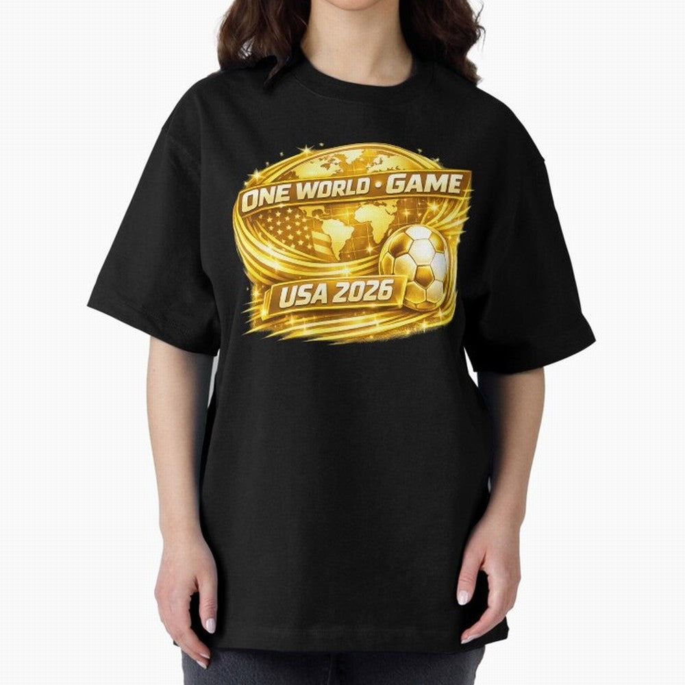 World Cup 2026 Classic T-Shirt Stand Out with Spirit from FIFA World Cup 2026 Group Stage for Fans of Mbappe and Neymar and Brazil, Bringing Tournament Hype, Historic Matchups, Family Viewing Parties and Global Sports Pride; Great for Supporters