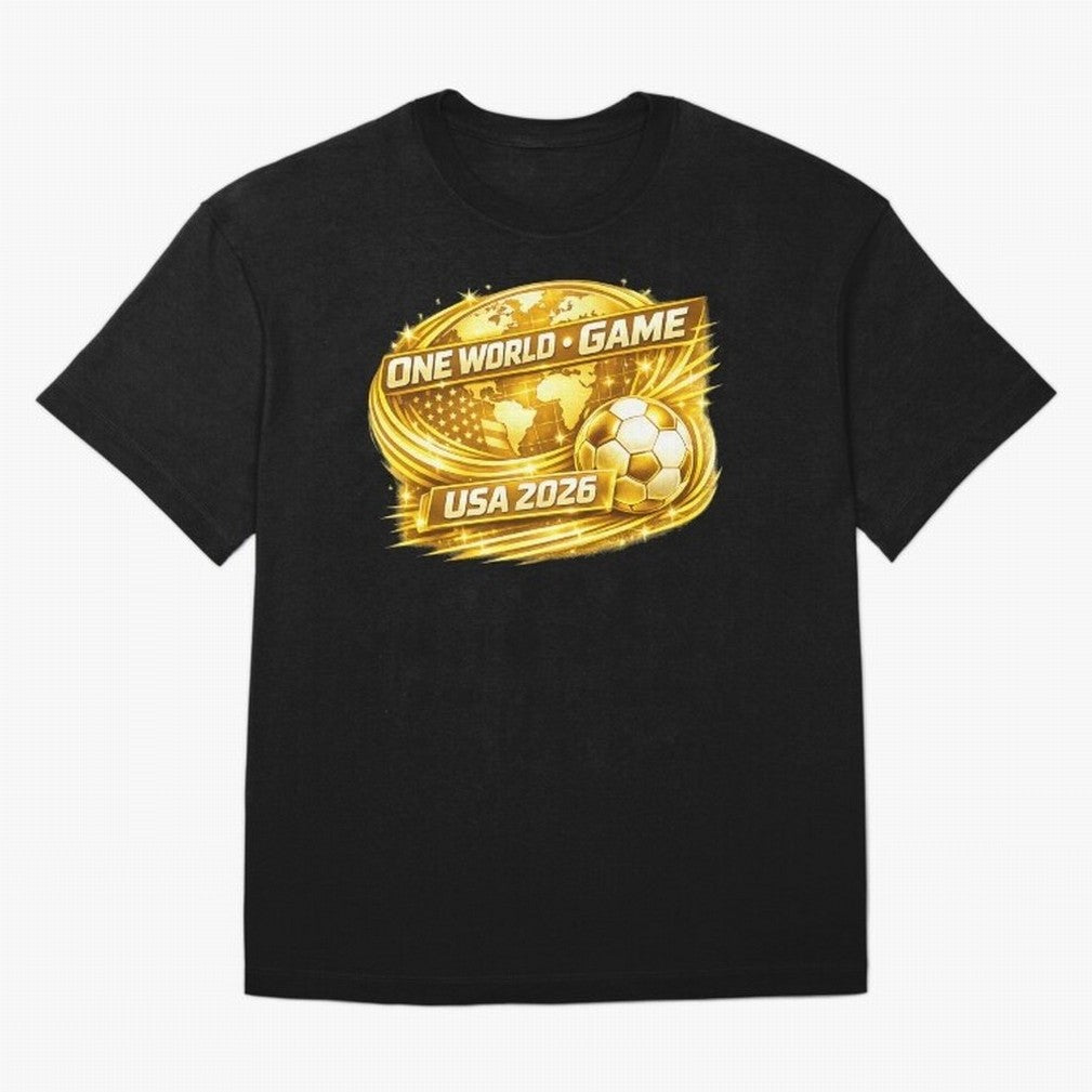 World Cup 2026 Classic T-Shirt Stand Out with Spirit from FIFA World Cup 2026 Group Stage for Fans of Mbappe and Neymar and Brazil, Bringing Tournament Hype, Historic Matchups, Family Viewing Parties and Global Sports Pride; Great for Supporters