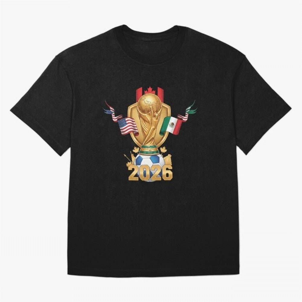 Waves of Victory 2026 Classic T-Shirt Mark FIFA World Cup 2026 Group Stage for Fans of Neymar, Haaland and Cristiano Ronaldo and Brazil, Bringing Football Festival Excitement, Trophy Ambitions, Country Rivalries and Star Player Buzz; Built for