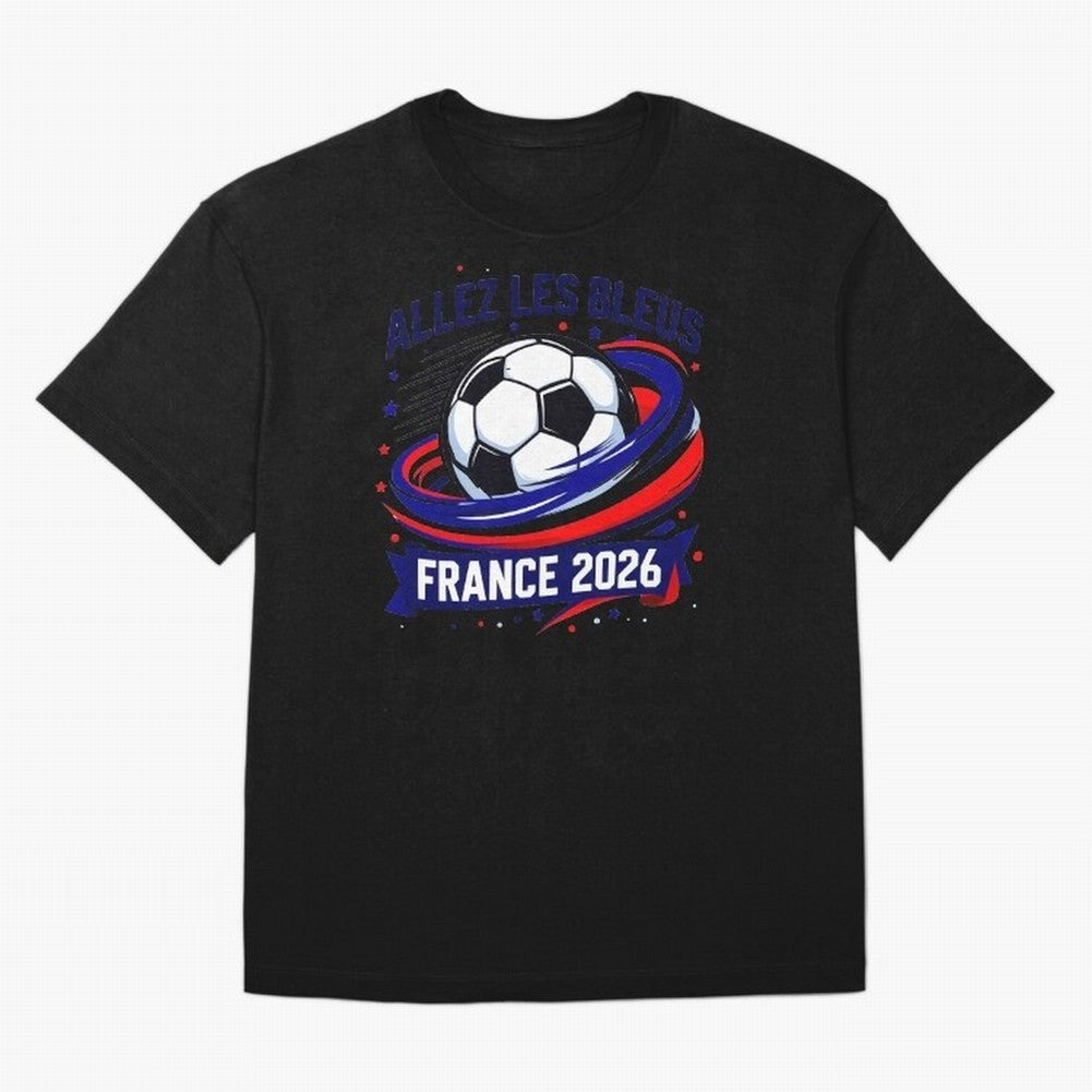 France Fan Art World Cup 2026 Classic T-Shirt Mark Match Day Hype around FIFA World Cup 2026, Haaland, Portugal, Classic Soccer Heritage, Championship Pressure, Fan Loyalty and International Pride; Ideal for Passionate Fans Who Love Underdog