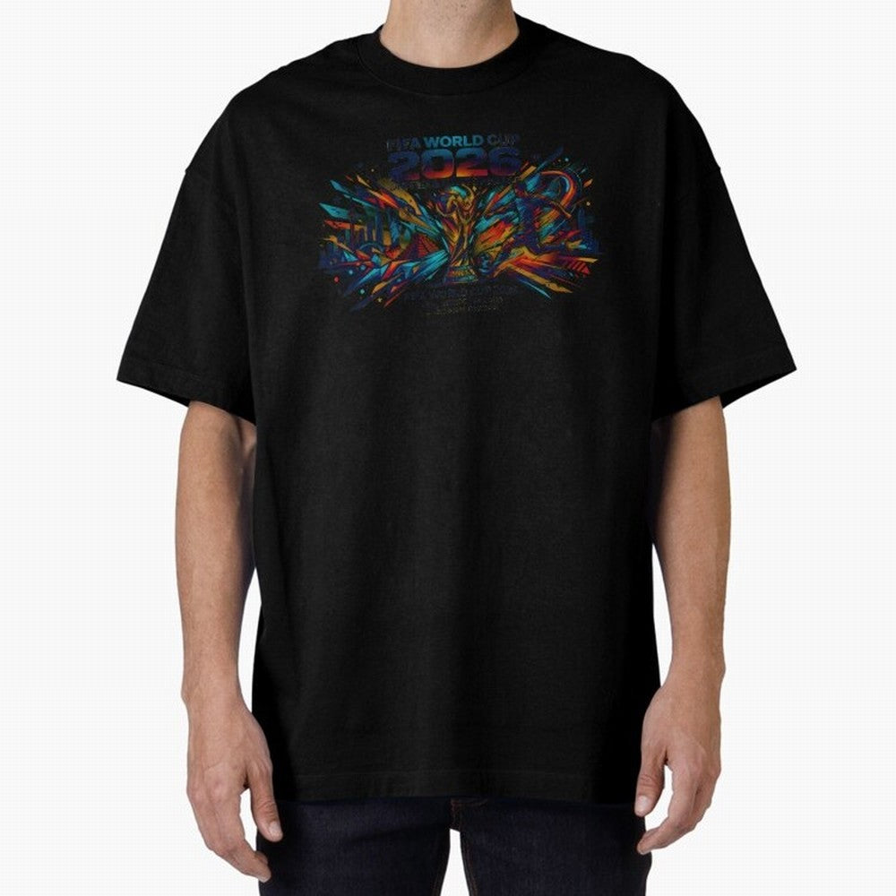 FIFA World Cup 2026 Classic T-Shirt Refresh Match Day Hype around FIFA World Cup 2026 Group Stage, CR7 and Messi, Portugal, Vintage Soccer Flavor, Modern Football Stars, National Flags and Final Night Emotion; Ideal for Fans Who Follow Messi,