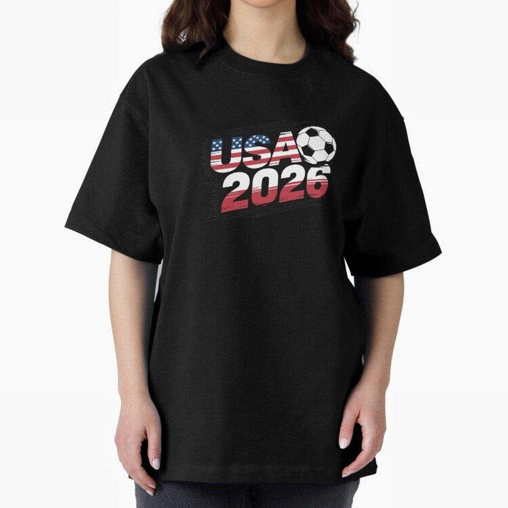 USA 2026 Soccer Classic T-Shirt Bring Home FIFA World Cup 2026 for Fans of Messi, CR7 and Mbappe and France and Portugal, Bringing Worldwide Fan Energy, Dramatic Goals, Stadium Lights and Championship Celebrations; Ideal for Fans Who Follow Messi,