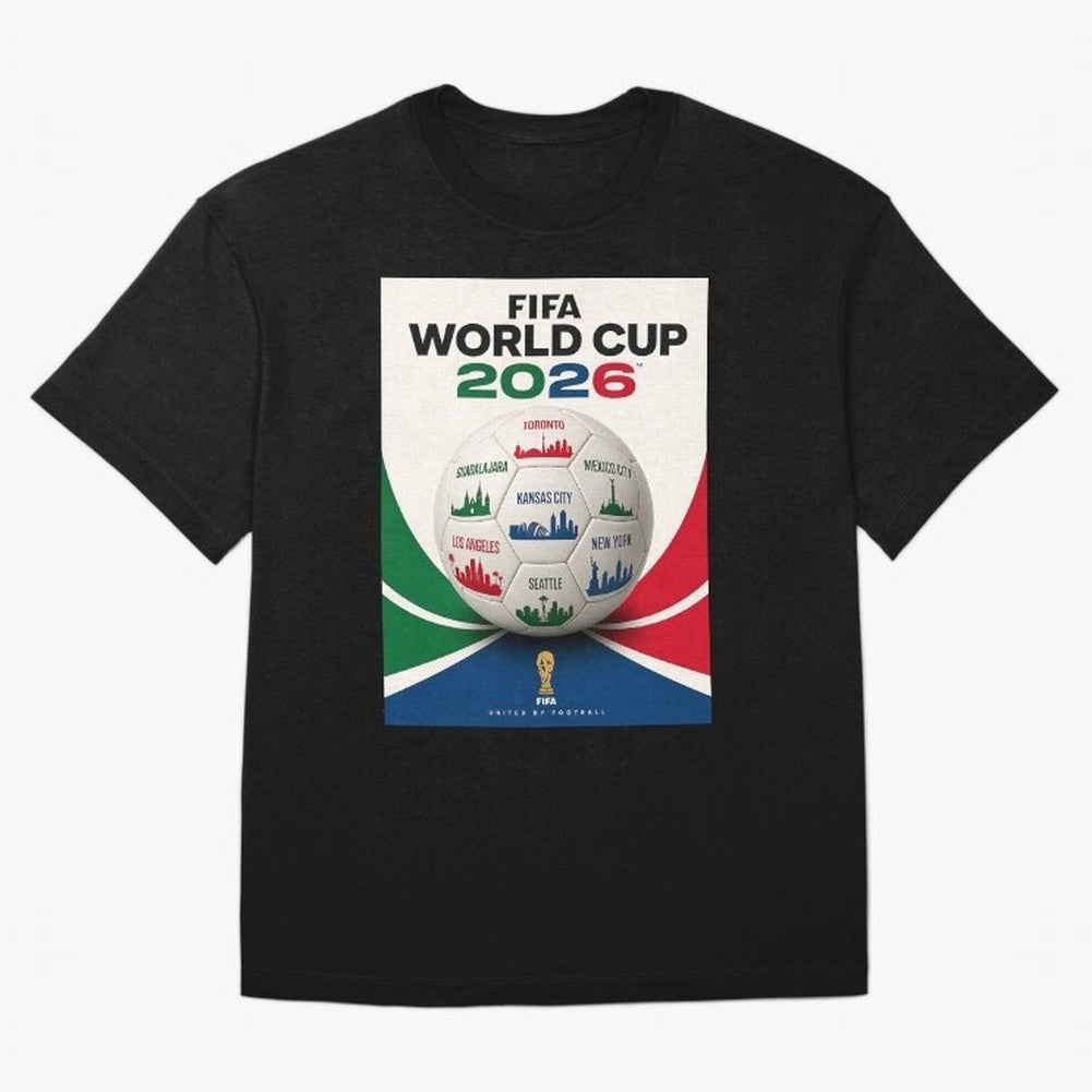 North America Football 2026 Classic T-Shirt Bring Stadium Energy to Match Day Hype around FIFA World Cup 2026 USA Canada Mexico, CR7, Spain and Netherlands, Worldwide Fan Energy, Dramatic Goals, Stadium Lights and Championship Celebrations; Ideal