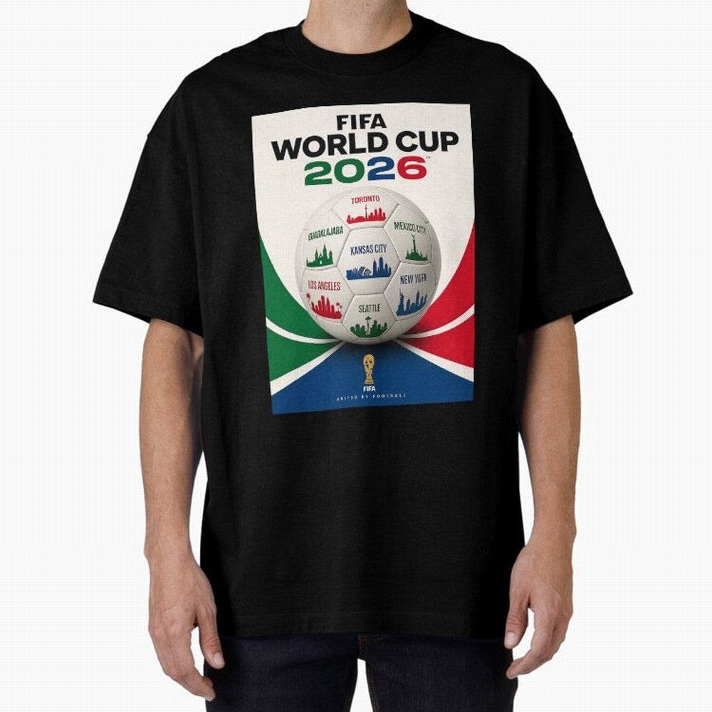 North America Football 2026 Classic T-Shirt Bring Stadium Energy to Match Day Hype around FIFA World Cup 2026 USA Canada Mexico, CR7, Spain and Netherlands, Worldwide Fan Energy, Dramatic Goals, Stadium Lights and Championship Celebrations; Ideal