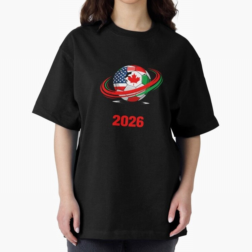 World Cup 2026, Soccer Ball, USA Canada Mexico Football Classic T-Shirt Bring Global Football Passion for FIFA World Cup 2026, Made for Haaland, Argentina and Brazil, Stadium Chants, National Pride, Trophy Dreams and Unforgettable Football