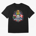 World Cup 2026 Sticker ¨C USA Mexico Canada Football Trophy Design Classic T-Shirt Celebrate Global Passion for Global Football Passion for FIFA World Cup 2026, Driven by Neymar, Haaland and Cristiano Ronaldo, Brazil, Football Passion, Legendary