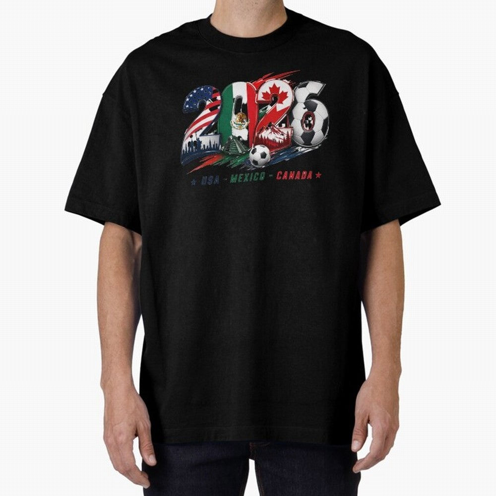 United by Football 2026 North America Soccer Design Classic T-Shirt Bring Trophy Dreams to FIFA World Cup 2026 USA Canada Mexico for Fans of Haaland and France and Portugal, Bringing Stadium Memories, Football Loyalty, International Chants and