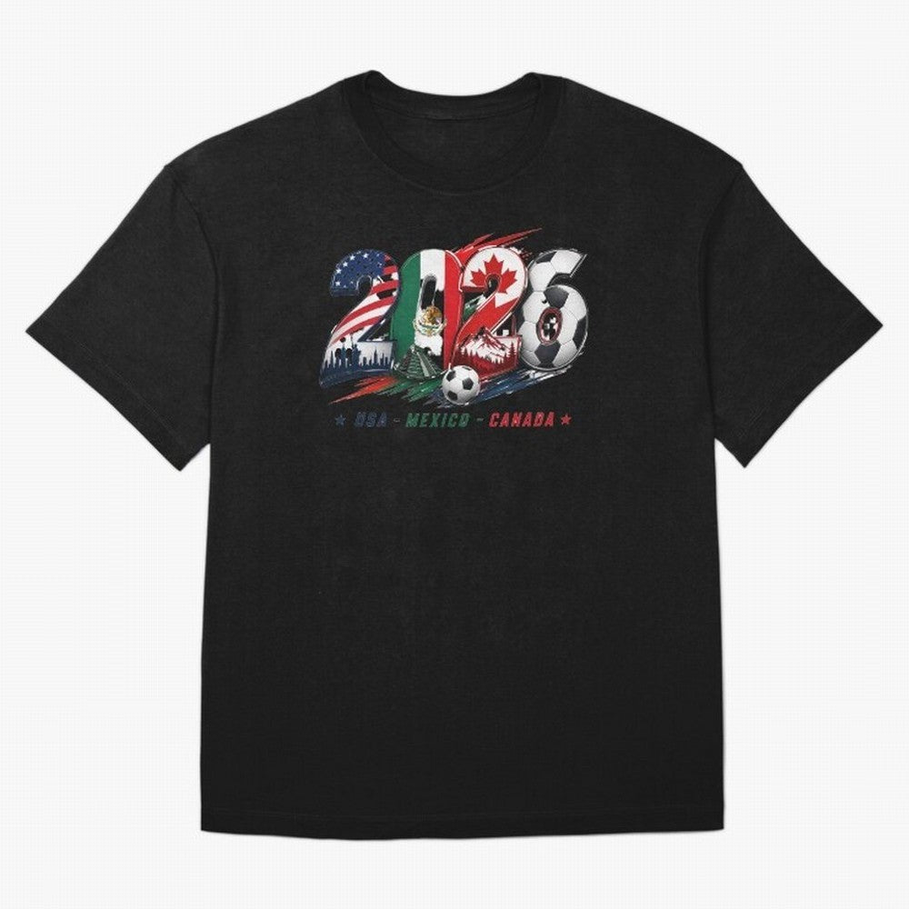 United by Football 2026 North America Soccer Design Classic T-Shirt Bring Trophy Dreams to FIFA World Cup 2026 USA Canada Mexico for Fans of Haaland and France and Portugal, Bringing Stadium Memories, Football Loyalty, International Chants and