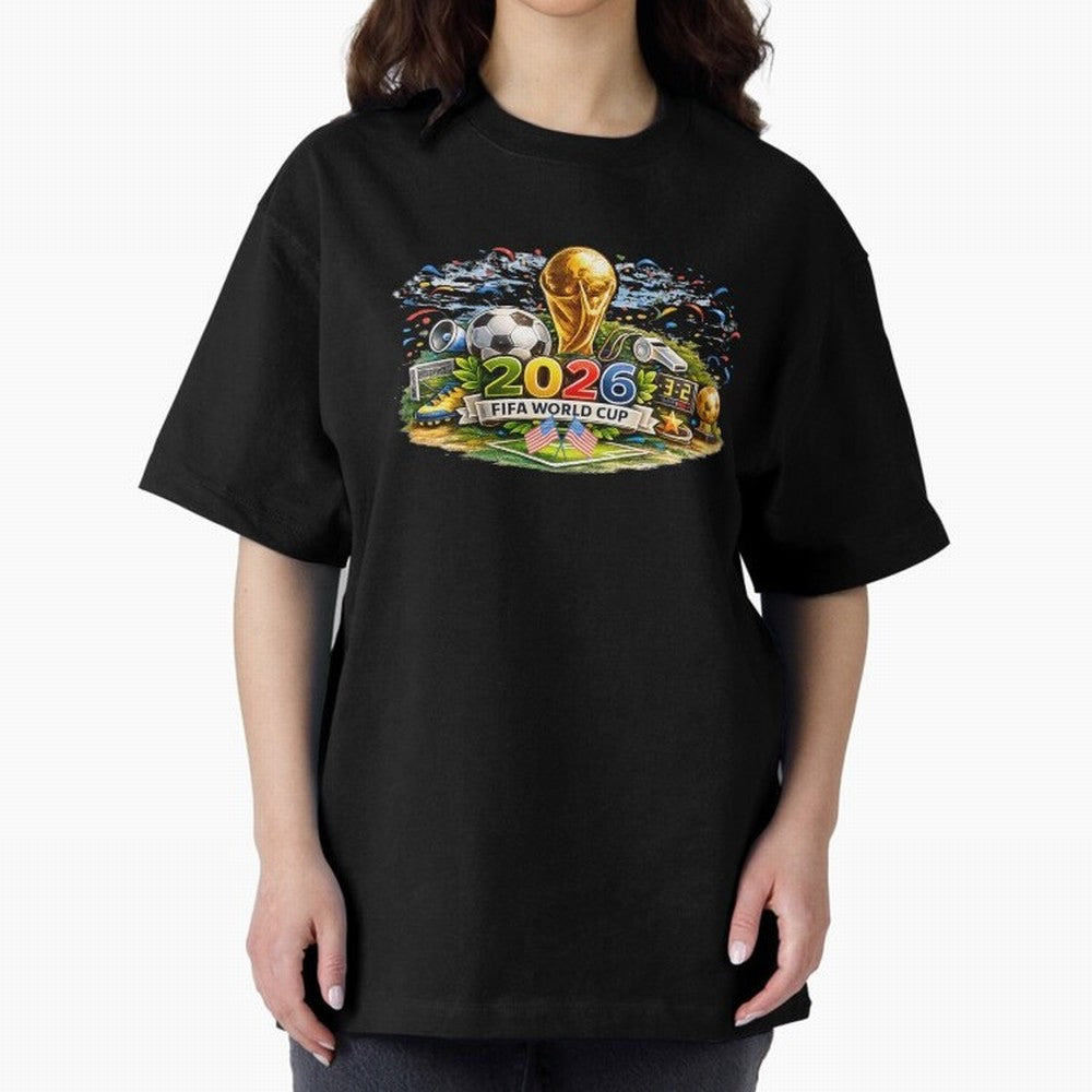 FIFA World Cup 2026, USA Support Gift Classic T-Shirt Remember FIFA World Cup 2026 USA Canada Mexico Celebrating Haaland and Mbappe, France and Portugal Energy, Sports Nostalgia, International Competition, Famous Players and Unforgettable