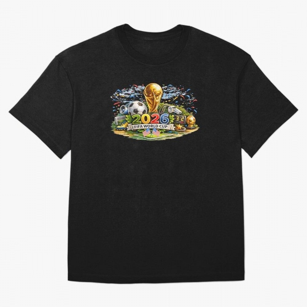 FIFA World Cup 2026, USA Support Gift Classic T-Shirt Remember FIFA World Cup 2026 USA Canada Mexico Celebrating Haaland and Mbappe, France and Portugal Energy, Sports Nostalgia, International Competition, Famous Players and Unforgettable