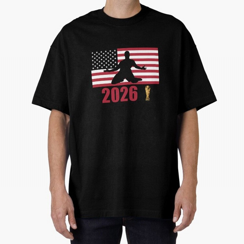 USA World Cup 2026 T-Shirt_84815866 Classic T-Shirt Celebrate Fan Culture around FIFA World Cup 2026 Group Stage for Fans of Cristiano Ronaldo and Argentina and Brazil, Bringing Soccer Culture, Superstar Moments, National Team Dreams and