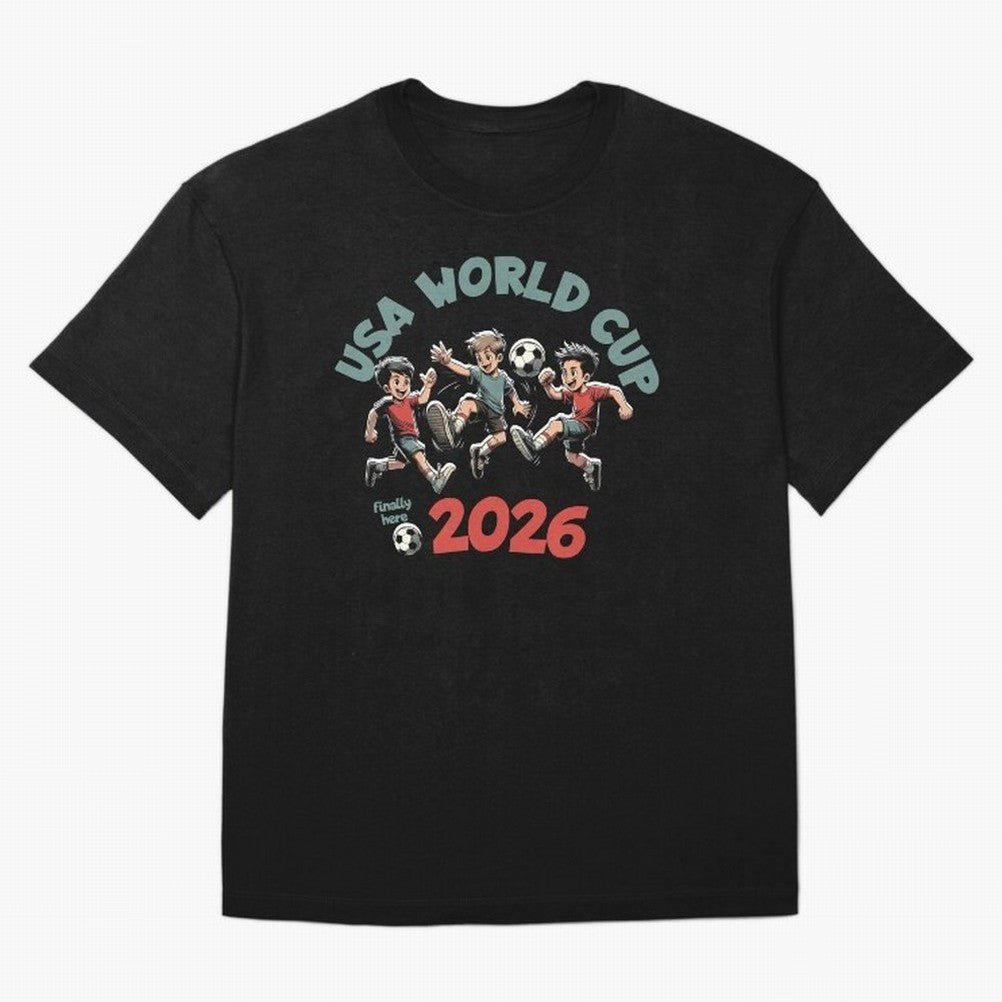 USA World Cup Classic T-Shirt Keep Football History Alive during Global Football Passion for FIFA World Cup 2026, Inspired by Cristiano Ronaldo, Haaland and CR7, Argentina and Brazil, Tournament Hype, Historic Matchups, Family Viewing Parties and