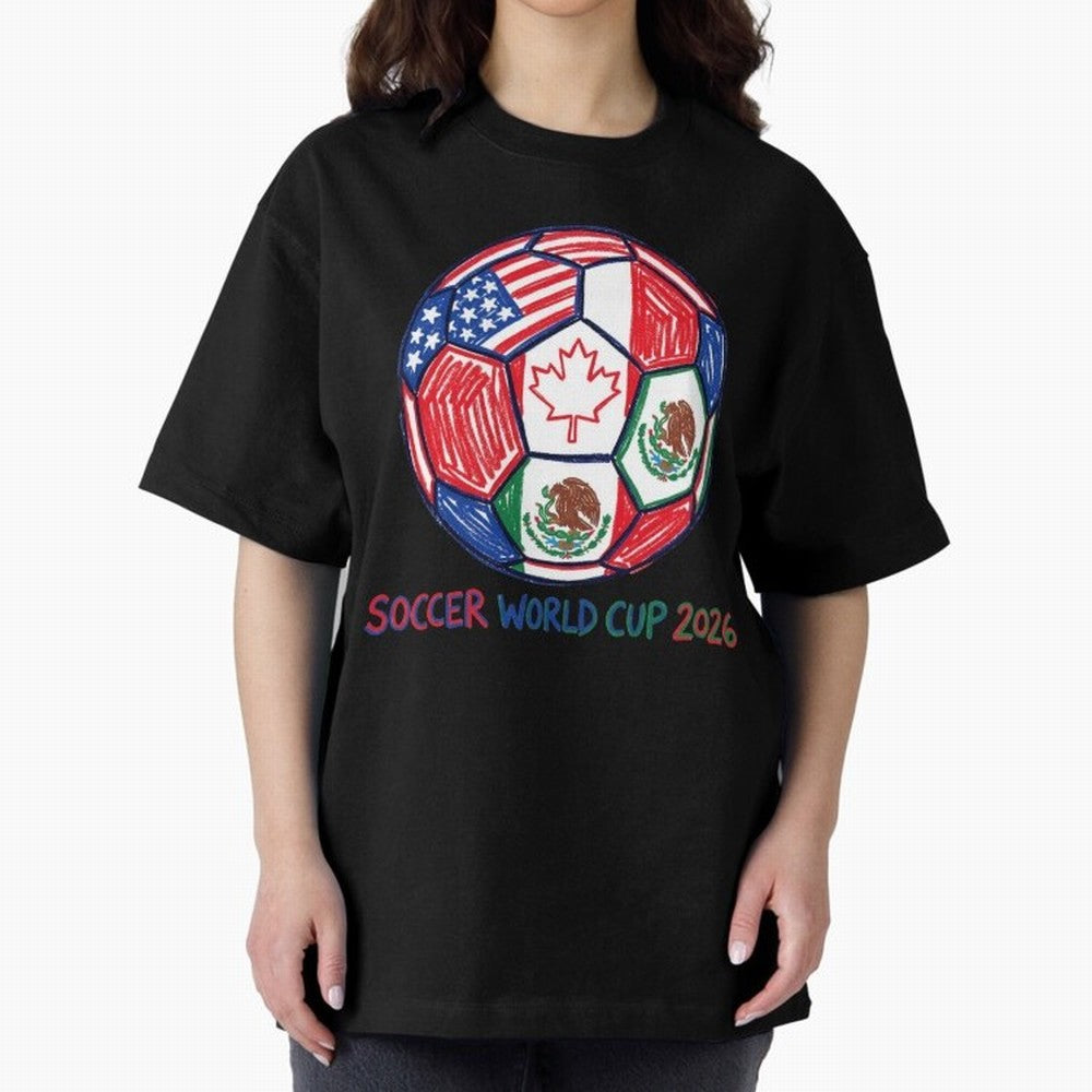 soccer world cup 2026 Classic T-Shirt Experience the Global Stage of FIFA World Cup 2026 USA Canada Mexico Spirit, Driven by Spain and Netherlands, Cristiano Ronaldo, Soccer Culture, Superstar Moments, National Team Dreams and Competitive Fire;