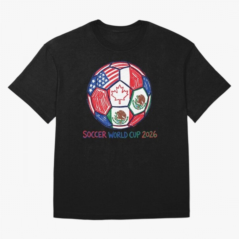 soccer world cup 2026 Classic T-Shirt Experience the Global Stage of FIFA World Cup 2026 USA Canada Mexico Spirit, Driven by Spain and Netherlands, Cristiano Ronaldo, Soccer Culture, Superstar Moments, National Team Dreams and Competitive Fire;