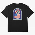 USA 2026 Soccer T-shirt Classic T-Shirt Celebrate National Team Dreams in the FIFA World Cup 2026 USA Canada Mexico Journey through Mbappe and Neymar Highlights, Germany Pride, Sports Nostalgia, International Competition, Famous Players and