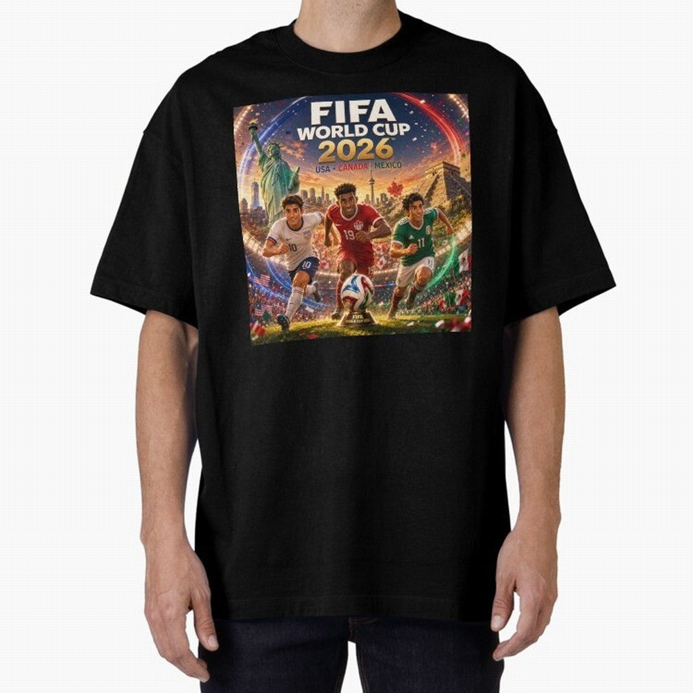 Road to 2026 Football #football 2026 Classic T-Shirt Carry Global Football Passion for FIFA World Cup 2026, Featuring Messi, CR7 and Mbappe, France, Sports Nostalgia, International Competition, Famous Players and Unforgettable Victories; Made for
