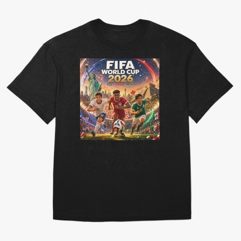 Road to 2026 Football #football 2026 Classic T-Shirt Carry Global Football Passion for FIFA World Cup 2026, Featuring Messi, CR7 and Mbappe, France, Sports Nostalgia, International Competition, Famous Players and Unforgettable Victories; Made for