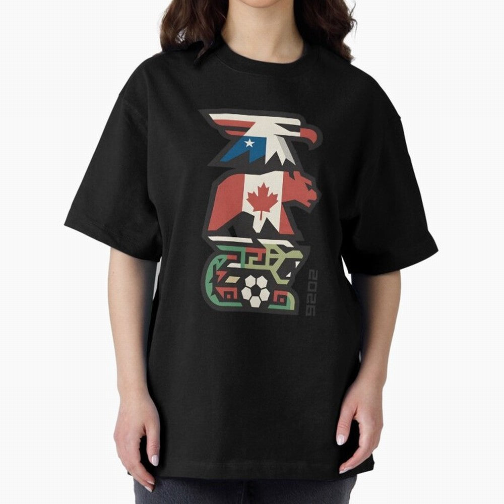 USA Canada Mexico World Cup 2026 Host Nations Classic T-Shirt Show Support during the FIFA World Cup 2026 Group Stage Journey through Haaland Highlights, Spain Pride, Classic Soccer Heritage, Championship Pressure, Fan Loyalty and International