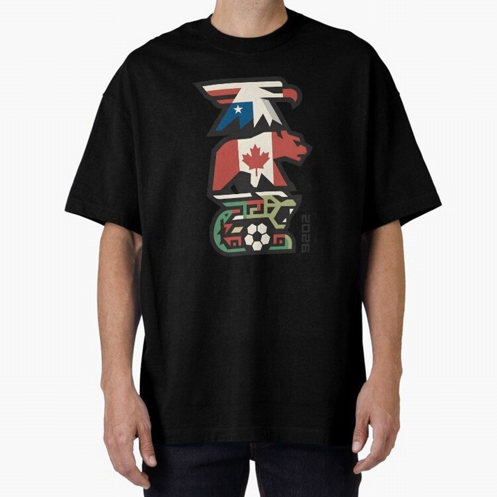 USA Canada Mexico World Cup 2026 Host Nations Classic T-Shirt Show Support during the FIFA World Cup 2026 Group Stage Journey through Haaland Highlights, Spain Pride, Classic Soccer Heritage, Championship Pressure, Fan Loyalty and International